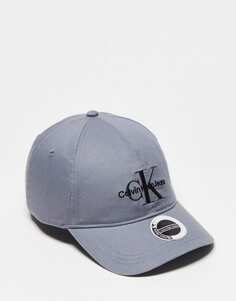Серая кепка унисекс с вышитым логотипом Calvin Klein Unisex Jeans