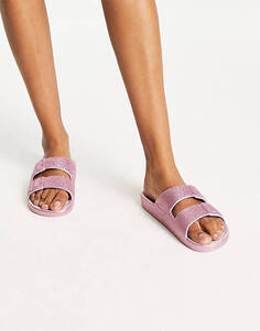 Эксклюзивные ароматные сандалии Freedom Moose с розовыми блестками