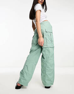 Зеленые брюки-карго-трансформер Levi&apos;s с карманами Levis