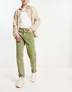 Зеленые свободные зауженные джинсы Carhartt WIP newel