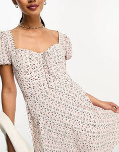 Гламурное винтажное мини-платье доярки Glamorous