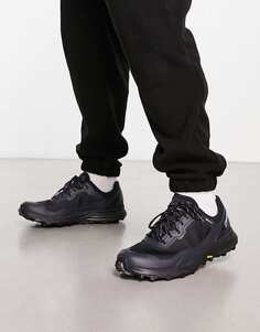 Черные водонепроницаемые кроссовки для пешего туризма Berghaus VC22 Gore-TEX с прочной подошвой Vibram