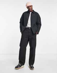 Черная куртка с несколькими карманами на подкладке French Connection