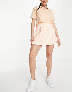 Персиковая теннисная юбка Daisy Street Active