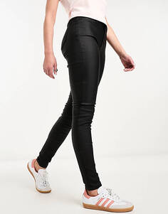 Черные джинсы скинни с покрытием Noisy May Callie