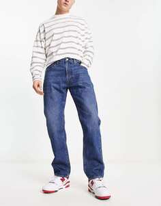 Аутентичные джинсы прямого кроя Levi&apos;s 551z темно-синего цвета Levis