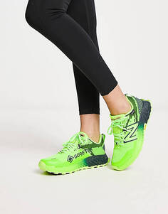 Зеленые кроссовки New Balance Running Trail Hierro Goretex