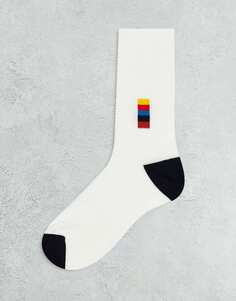Белые носки с логотипом Paul Smith