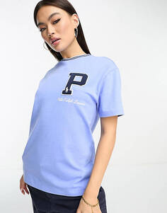 Эксклюзивная синяя футболка Polo Ralph Lauren x ASOS с логотипом