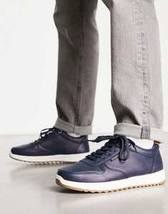 Темно-синие и белые кроссовки для бега в стиле ретро Jack &amp; Jones