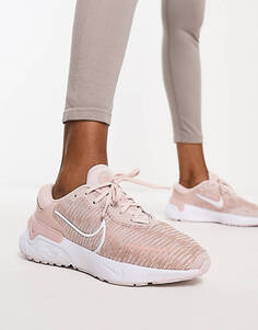 Розовые кроссовки Nike Running Renew Run 4
