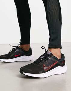 Черные кроссовки Nike Running Quest 5