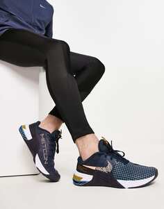 Синие кроссовки Nike Training Metcon 8