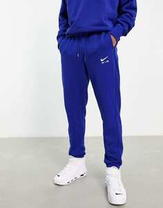 Джоггеры Nike Air насыщенного королевского синего цвета