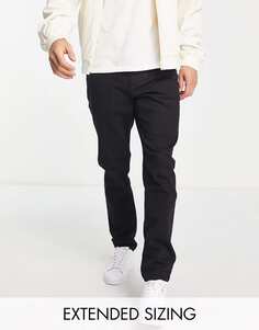 Черные узкие джинсы ASOS DESIGN