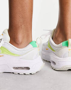 Белые и разноцветные пасхальные кроссовки Nike Air Max Bliss