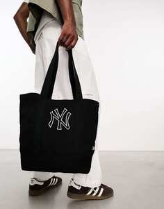 Черная сумка-тоут премиум-класса New Era NY