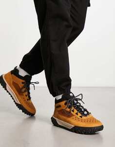 Черные кожаные ботинки Timberland Euro Hiker из натуральной кожи