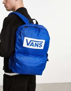 Синий рюкзак с логотипом Vans Old Skool