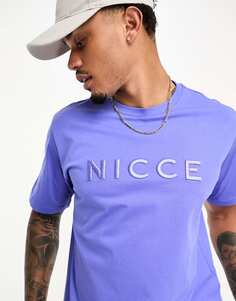 Темно-синяя футболка Nicce Mercury