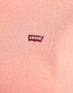Оранжевая футболка Levi&apos;s Plus с маленьким логотипом Levis