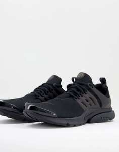 Черные кроссовки Nike Air Presto