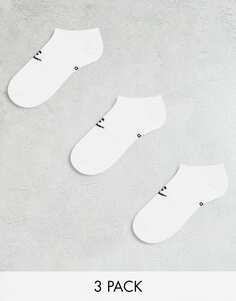Белые носки-неявки Nike Sportswear Everyday Essential