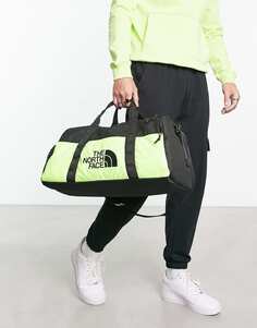 Желто-черная спортивная сумка The North Face Bozer