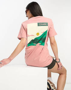 Розовая футболка-бойфренд Berghaus Buttermere