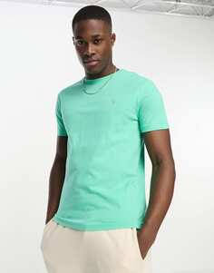 Светло-зеленая футболка с логотипом Polo Ralph Lauren на заказ