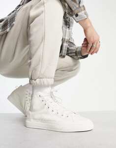 Белые высокие кроссовки adidas Originals Nizza RF