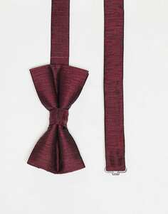 Бордовый галстук-бабочка French Connection