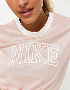 Бледно-розовая футболка с логотипом Nike Running Swoosh Run Dri-FIT Unknown