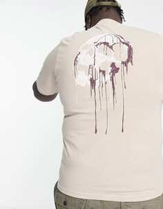 Тающая футболка овсяного цвета Bolongaro Trevor Plus