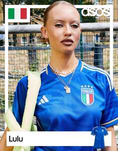 Синяя домашняя футболка Adidas Football Womens World Cup 23 Italy