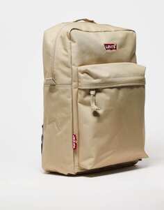 Светло-коричневый рюкзак Levi&apos;s с логотипом Levis