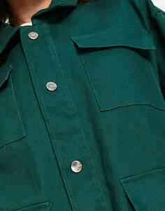 Зеленая рабочая куртка Sixth June