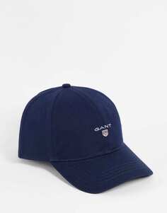 Темно-синяя кепка GANT с маленьким логотипом