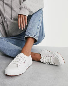 Белые классические кроссовки Superga 2750 Cotu