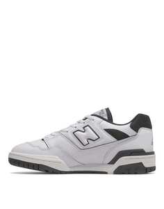 Белые и черные кроссовки New Balance 550