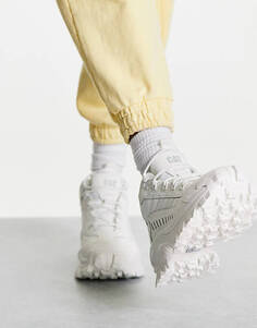 Белые походные ботинки со средней шнуровкой CAT Intrument Caterpillar