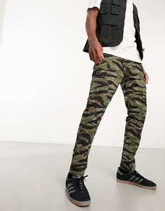 Зеленые камуфляжные брюки-карго Levi&apos;s Lo Ball с карманами Levis