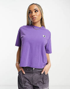 Фиолетовая укороченная футболка Carhartt WIP nelson