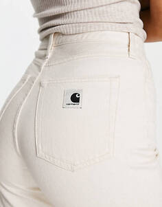Белые джинсы с завышенной талией Carhartt WIP noxon