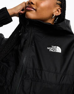 Черная водоотталкивающая куртка свободного кроя с капюшоном The North Face Nekkar эксклюзивно на ASOS