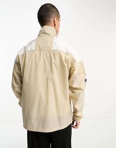 Бежевая куртка-анорак с накладным верхом Columbia riptide