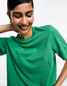 Зеленая свободная футболка с короткими рукавами &amp; Other Stories