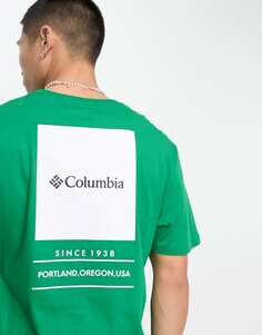 Зеленая футболка Columbia Barton Springs эксклюзивно на ASOS