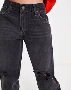 Черные рваные мешковатые джинсы Levi&apos;s Levis