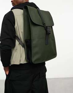 Зеленый водонепроницаемый рюкзак Rains 13000